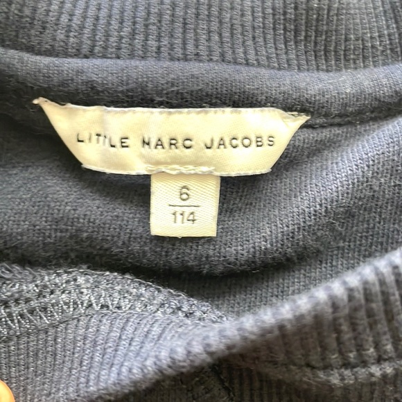 Little Marc Jacobs Crystal Embellished Sweatshirt, Size 6 - Picture 4 of 7